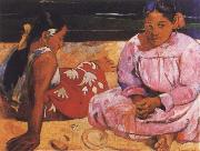 Paul Gauguin Tahitian Women oil